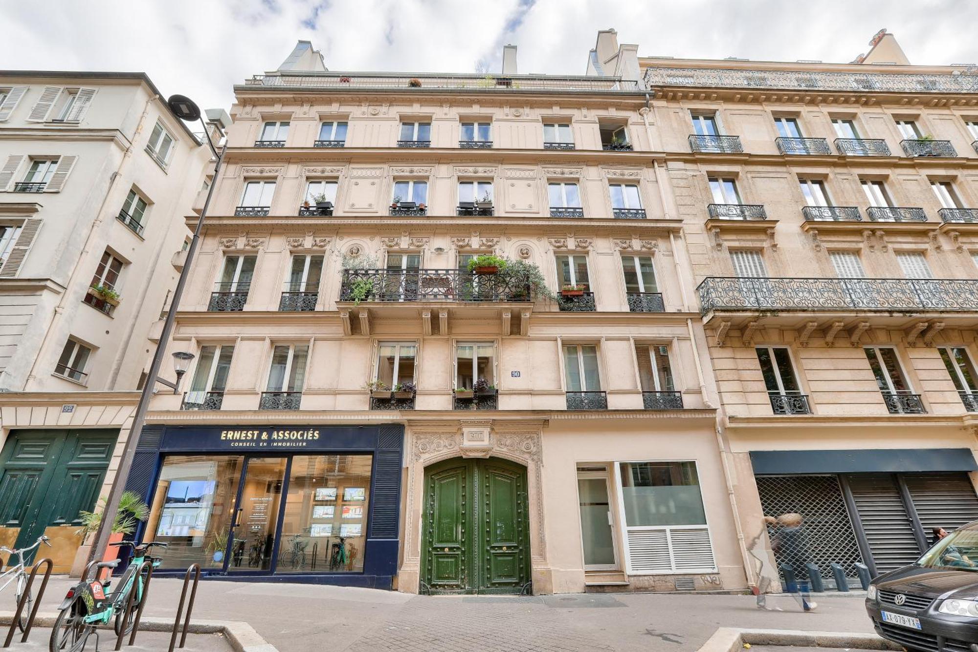 Bright Apartment In The 10Arr. - 4 People Paris Exteriör bild