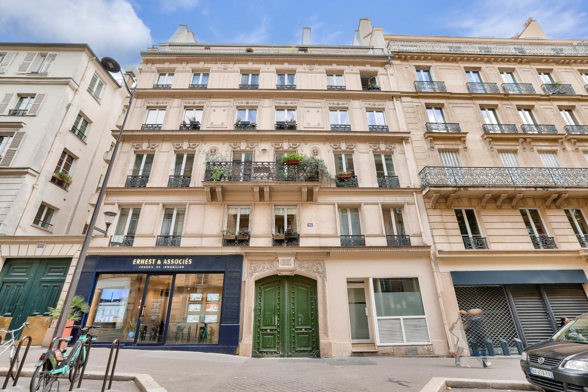Bright Apartment In The 10Arr. - 4 People Paris Exteriör bild